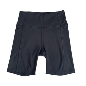 Victoria’s Secret On Point Flow Biker Shorts Size 4 In Black